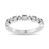 Diamond 1/8 ct tw Stackable Ring in 14K White Gold